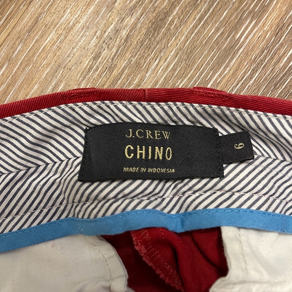 J. Crew Chinos Red - Picture 2 of 3